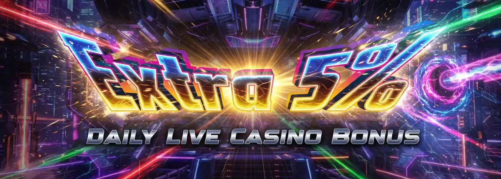 Live Casino Daily Deposit 5%